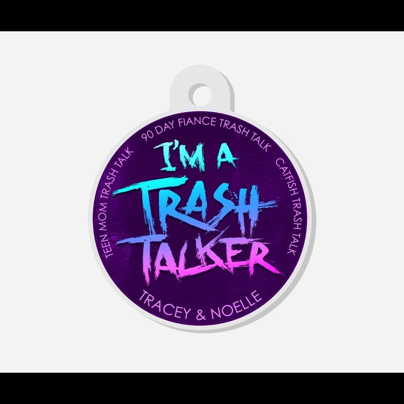 Trash Talker Keychain