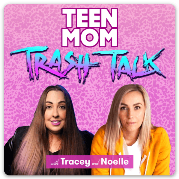 Teen Mom Trash Talk (Square Sticker)